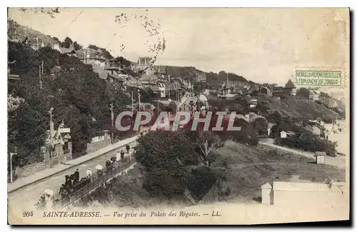 Ansichtskarte AK Sainte Adresse Vue prise du Palais des Regates