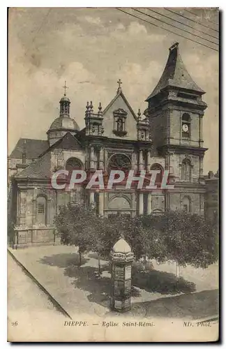 Ansichtskarte AK Dieppe Eglise Saint Remi