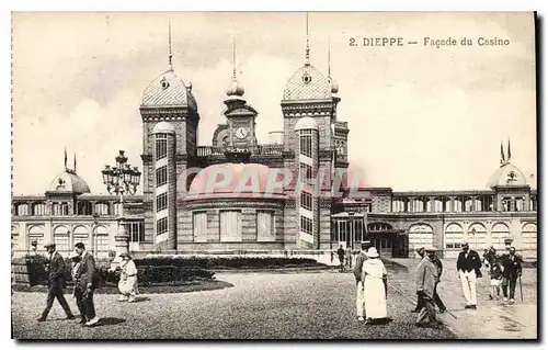 Cartes postales Dieppe Facade du Casino