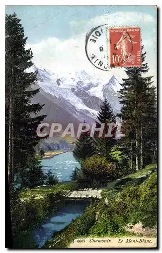 Cartes postales Chamonix Le Mont Blanc