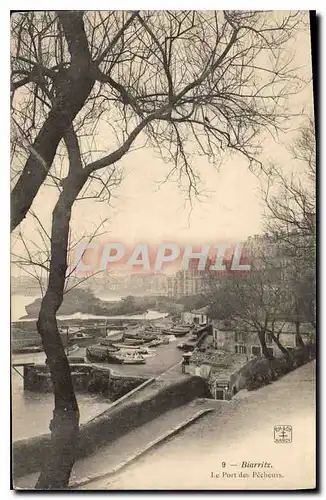 Cartes postales Biarritz Le Port des Pecheurs