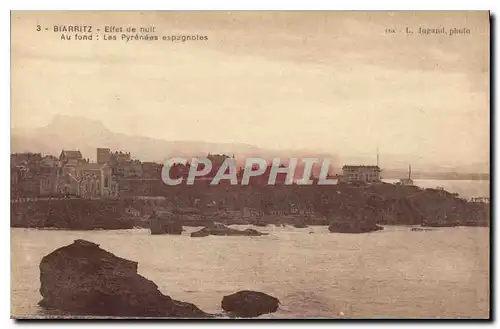 Cartes postales Biarritz Effet de Nult