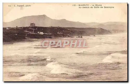 Cartes postales Biarritz La Rhune au dessus du Golfe de Gascogne