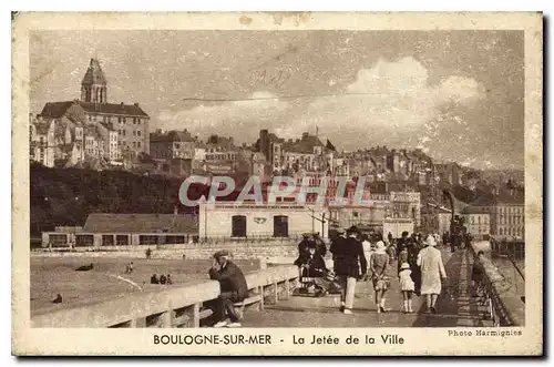 Cartes postales Boulogne Sur Mer La Jetee de la Ville