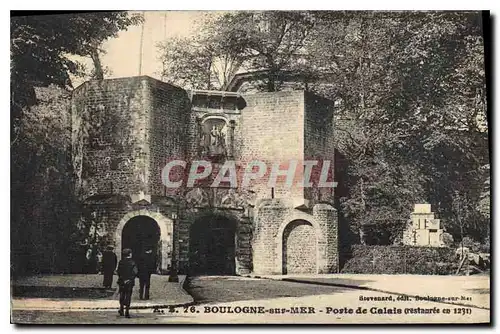 Cartes postales Boulogne Sur Mer Poste de Calais