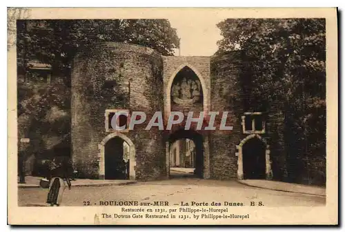Cartes postales Boulogne sur Mer La Porte des Dunes