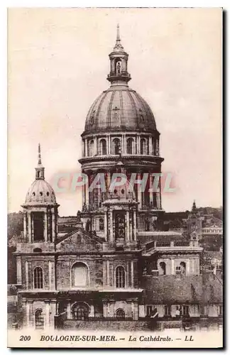 Cartes postales Boulogne sur Mer La Cathedrale
