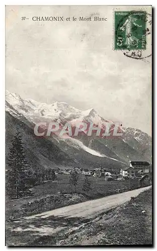 Cartes postales Chamonix et le Mont Blanc