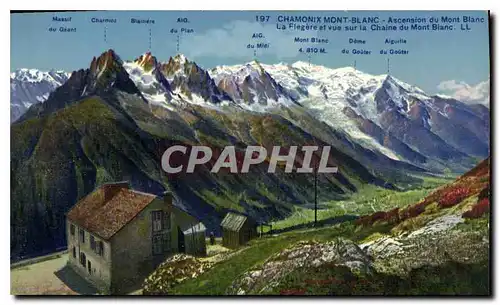 Cartes postales Chamonix Mont Blanc Ascension du Mont Blanc