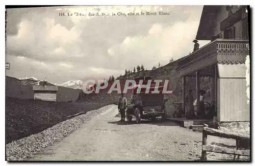 Cartes postales Mont Blanc Chalet Chapelle