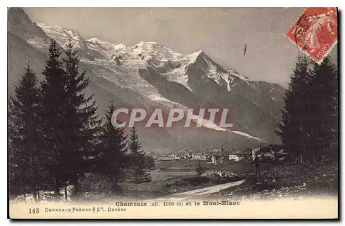 Cartes postales Chamonix et le Mont Blanc