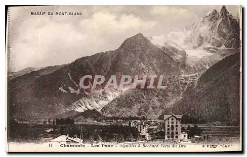 Cartes postales Chamonix Les Praz