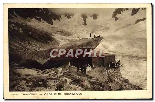 Ansichtskarte AK Chamonix Cabane du Couvercle