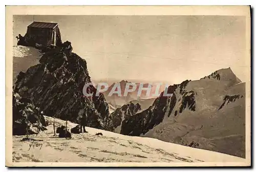 Ansichtskarte AK Massif Du Mont Blanc Le Refuge Vallot