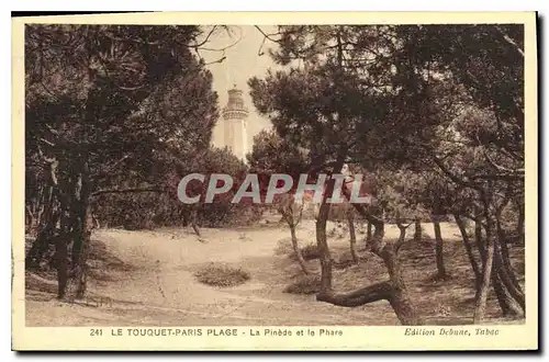 Ansichtskarte AK Le Torquet Paris Plage La Pinede et le Phare