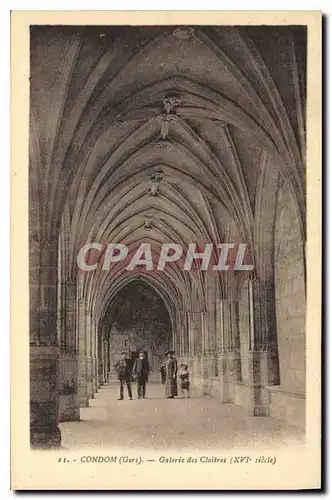 Cartes postales Condom Galerie des Cloitres