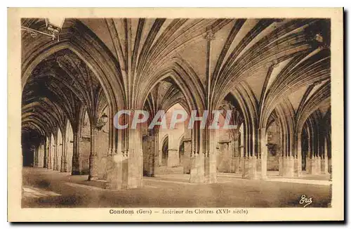 Ansichtskarte AK Condom Interieur des Cloitres
