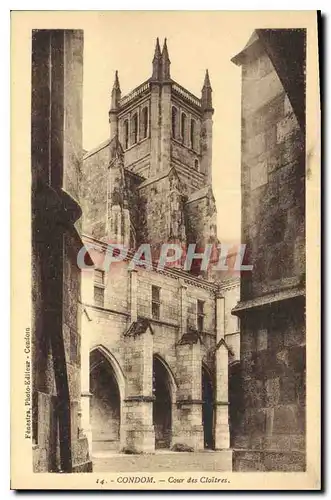 Cartes postales Condom Cour des Cloitres