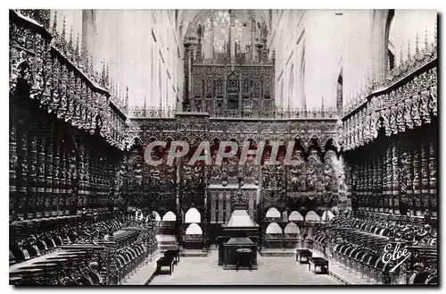 Cartes postales Auch Gers La Cathedrale Le Choeur vu du Maitre Autel