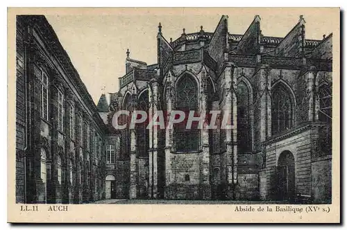 Cartes postales Auch Abside de la Basilique