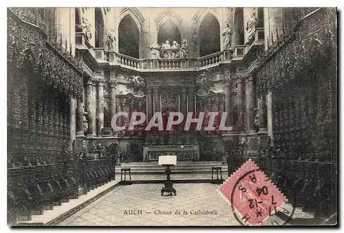 Cartes postales Auch Choeur de la Cathedrale