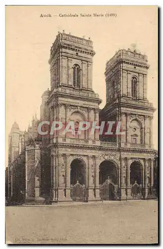 Cartes postales Auch Cathedrale Sainte Marie