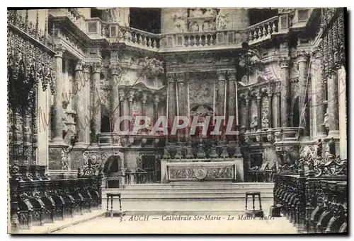 Cartes postales Auch Cathedrale Ste Marie le Mattre Autes
