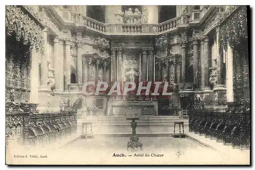 Cartes postales Auch Autel du Choeur
