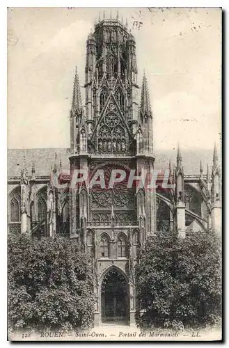 Cartes postales Rouen Saint Ouen Portail des Marmousels