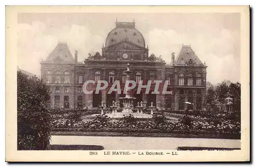 Cartes postales Le Havre La Bourse