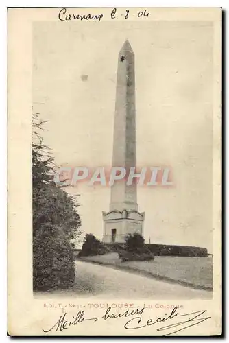 Ansichtskarte AK Toulouse La Colonne