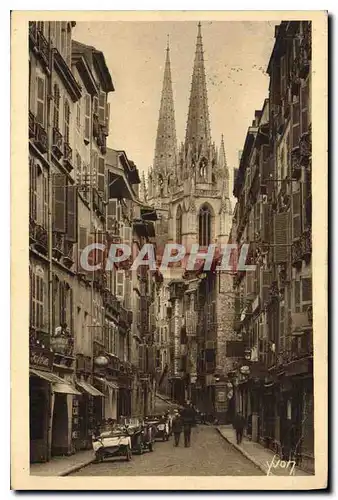 Cartes postales Bayonne Basses Pyrenees Rue du Port Neuf