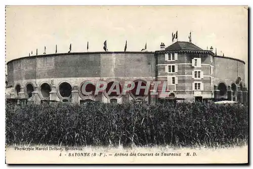 Cartes postales Bayonne Arenes des Courses de Taureaux