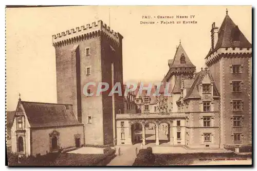 Cartes postales Pau Chateau Henri IV