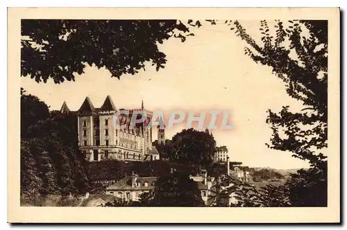 Cartes postales Pau Le Chateau Henri IV Vue du Parc