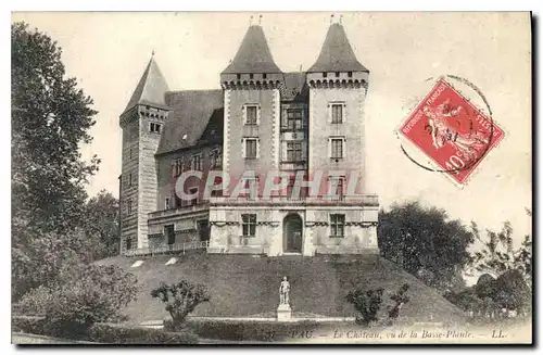 Cartes postales Pau Le Chateau vue de la Basse Plante