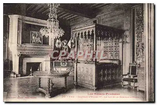 Cartes postales Les Basses Pyrenees Pau Chateau D'Henry IV