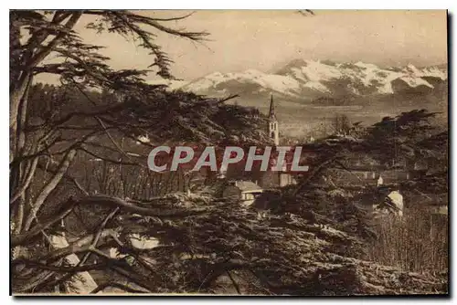 Ansichtskarte AK Pau Le Pic du Midi de Bigorre vu du Parc Beaumont