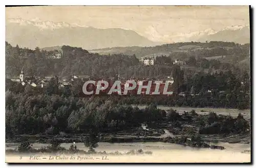 Cartes postales Pau La Chaine des Pyrenees