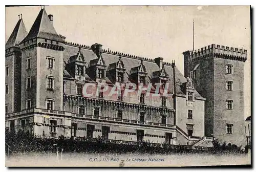 Cartes postales Pau Le Chateau National