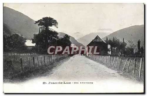 Ansichtskarte AK St Jean de Luz Ses environs