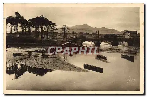 Cartes postales Cote Basque St Jean de Luz Basses Pyrenees La nivelle au fond le Massif de la Rhune