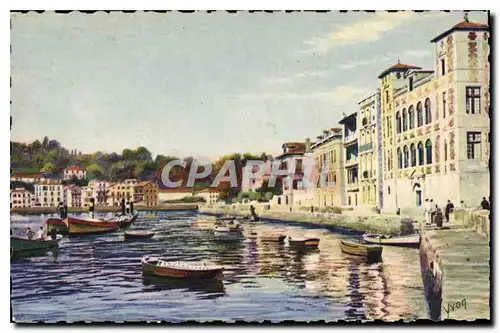 Cartes postales Cote Basque Saint Jean de Luz Basses Pyrenees Le quai de l'Infante