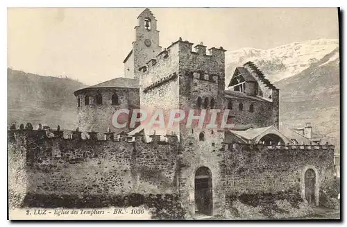 Cartes postales Luz Eglise des Templiers