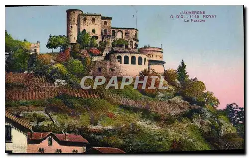 Cartes postales L'Auvergne Royat Le Paradis