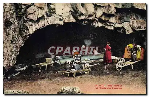 Cartes postales Royat La Grotte des Laveuses