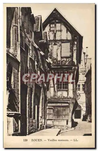 Cartes postales Rouen Vieilles Maisons