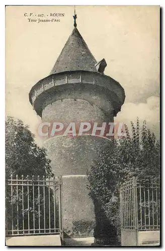 Cartes postales Rouen Tour Jeanne d'Arc