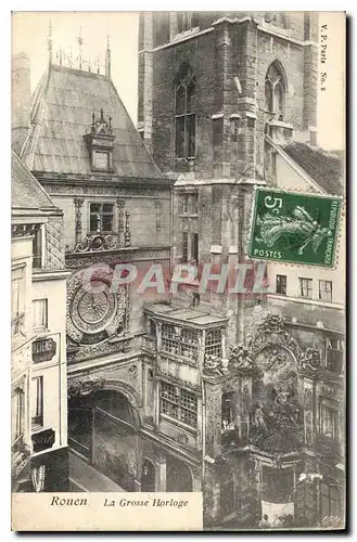 Cartes postales Rouen La Grosse Horloge