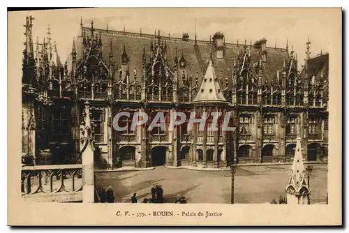 Cartes postales Rouen Palais de Justice